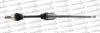 BMW Полуось правая L=1019mm 30/27 зуб. X5 (E70) 3.0 si 06-08, X6 (E71, E72) xDrive 50 i 08-14 TRAKMOTIVE 30-1079 (фото 1)