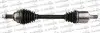 LAND ROVER Полуось левая L=629mm 25/28 зуб. FREELANDER I 2.0 Td4 00-06 TRAKMOTIVE 30-1087 (фото 1)