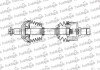 CITROEN Полуось лів. L=693mm, 28/37 зуб. C5 III 2.0 HDi 140 08-, JUMPY 2.0 HDi 140 07-16, FIAT SCUDO 2.0 D Multijet 11-16, PEUGEOT 407 SW 2.0 HDi 135 04-10 TRAKMOTIVE 30-1109 (фото 1)