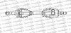 OPEL Полуось лев с ABS L=584mm 22/22 зуб. Combo 01-, Corsa C 00-, MERIVA A 1.6 16V 03-06, PORSCHE BOXSTER 2.7 04-06 TRAKMOTIVE 30-1117 (фото 1)