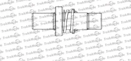 VW Приводной вал L=144mm, 26/42 зуб. MULTIVAN V 1.9 TDI 06-09, Т5 2.0 TDI 10-15 TRAKMOTIVE 35-0007
