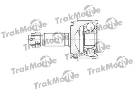 MITSUBISHI ШРКШ зовнішній з ABS к-кт 30/33 зуб. PAJERO III 3.5 00-07 TRAKMOTIVE 40-0592