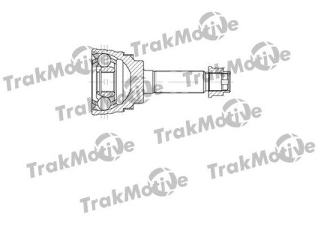 DAEWOO ШРКШ зовнішній к-кт 23/19 зуб. Matiz 0.8 TRAKMOTIVE 40-0621