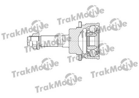 FORD Шрус внешний к-кт Ranger 2,5TD 02-, MAZDA B-Serie 2,5D 02- TRAKMOTIVE 40-0633