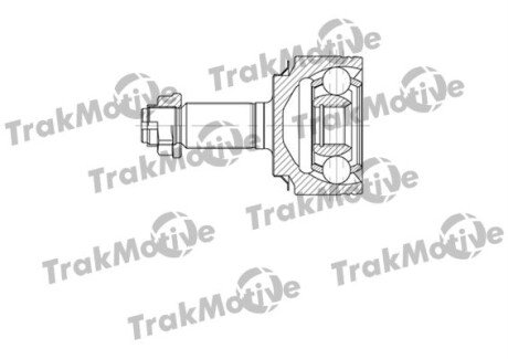 HONDA Шрус наружный к-кт 32/30 зуб. CR-V III (RE_) 2.0 i-VTEC 4WD (RE5, RE2) 06-12 TRAKMOTIVE 40-0677 (фото 1)