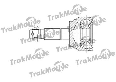 TOYOTA ШРКШ зовнішній к-кт 29/30 зуб. Hilux 2,5-3,0 01- TRAKMOTIVE 40-0705 (фото 1)