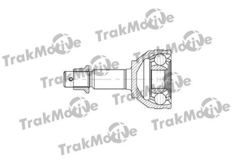 NISSAN ШРКШ зовнішній к-кт 29/35 зуб.Qashqai,X-Trail 08-, RENAULT, SEAT TRAKMOTIVE 40-0723