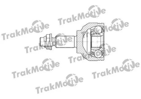 RENAULT ШРКШ зовнішній к-кт 27/35 зуб. Laguna 01-, FIAT GRANDE PUNTO 1.3 D 05- TRAKMOTIVE 40-0731