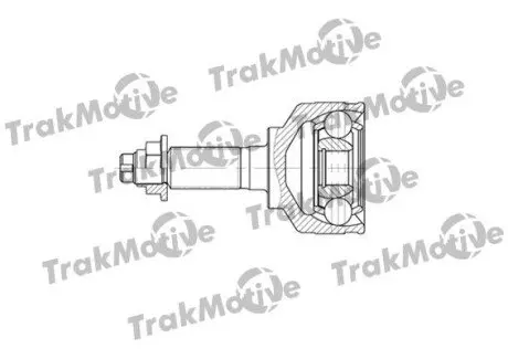 KIA Шрус внешний Sorento 2,5CRDi 06- (28 і 25 зуб.) TRAKMOTIVE 40-0733