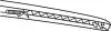 Щетка стеклоочистителя каркасная задняя 280mm (11&#039;&#039;) ExactFit Rear VW Golf VI, VII (EX284B) Trico EX284 (фото 5)