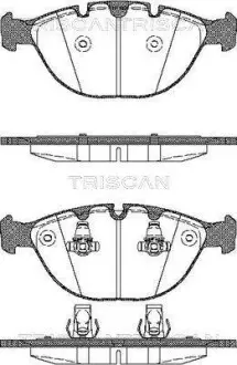Колодки гальмівні передні TRISCAN 811011011