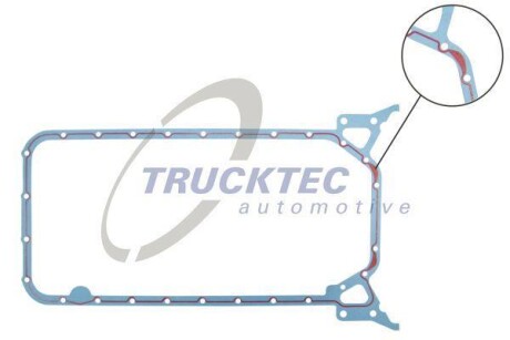 Прокладка поддона OM601 TRUCKTEC 02.10.100