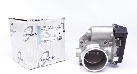 Заслонка дроссельная Audi A3/4/5/6/7/8/Q5/TT/VW Passat/T5/Golf 1.8-2.0H 04- TRUCKTEC 07.14.228