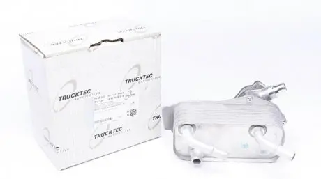 Радіатор масляний АКПП BMW 1(E81-88)/3(E90-93) 1.6-3.0D 04-15 (теплообмінник) TRUCKTEC 08.25.037