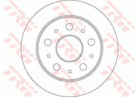 Гальмівний диск TRW DF4245