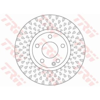 Диск гальмівний TRW DF6501