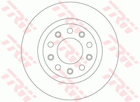 Гальмівний диск TRW DF8070