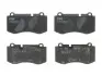 Тормозные колодки пер. MB W221 05-13 (brembo) TRW GDB1733 (фото 1)