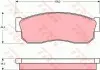 Гальмівні колодки дискові NISSAN - SUBARU Cherry/Sunny/Sunny Estate/Wagon/Sunny Van/Columbuss/E10/E TRW GDB288 (фото 1)