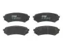 Колодка гальм. диск. TOYOTA LAND CRUISER 100, задн. TRW GDB3198 (фото 1)
