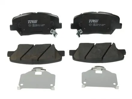 Колодка тормозов. диск. HYUNDAI VELOSTER 1.6I 16V GDI 11/03 - передн. (выр-во) TRW GDB3549