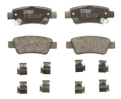 Тормозные колодки, дисковые. TRW GDB3576