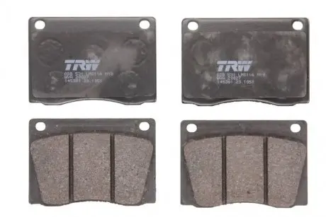 Гальмівні колодки TRW GDB531