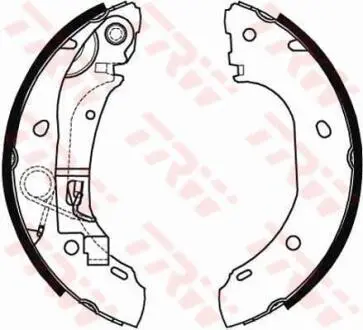 Колодки тормозные TRW GS8472