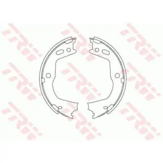 Колодки гальмівні гальма стоянки Hyundai Santa Fe (12-) TRW GS8803