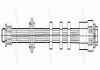 Гальмівний шланг BMW 5(E60,E61)/6(E64) "F "01-10 TRW PHB418 (фото 2)