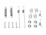 Монтажний набір гальмівної колодки (AKEBONO) DAIHATSU CUORE VI, CUORE VII, MATERIA, SIRION SUBARU JUSTY IV 0.7-1.5LPG 05.03- TRW SFK414 (фото 1)