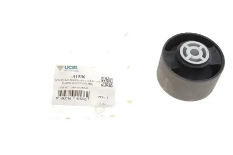 Сайлентблок подушки двигуна (зад.) Fiat Scudo/Citroen Jumpy 07-/Citroen Berlingo 08- UCEL 41536