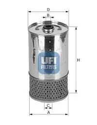 Масляный фильтр UFI 25.499.01