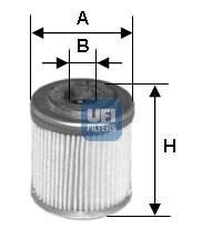 Масляний фiльтр UFI 25.588.00