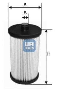 Фильтр топливный UFI 26.012.00