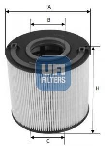 Топливный фильтр UFI 26.085.00