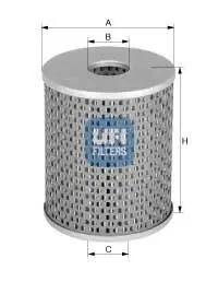 Фiльтр оливний mb, 2,0-2,4, 79-90 (СПЕЦВИКУП) UFI 2664800