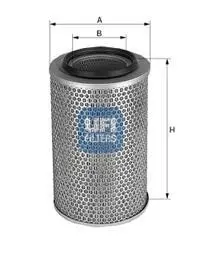Фiльтр повітряний CATERPILLAR d(mm)=213-102 h(mm)=264 (СПЕЦВИКУП) UFI 2700300
