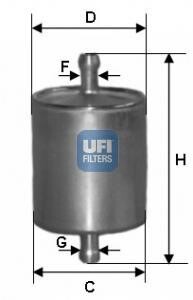 Фільтр паливний (СПЕЦВИКУП) UFI 3176000