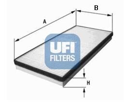 Фiльтр салону UFI 53.004.00