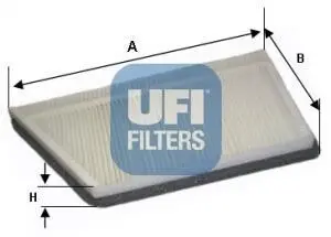 Фiльтр салону UFI 53.044.00