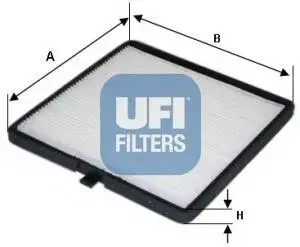 Фильтр салона UFI 53.141.00