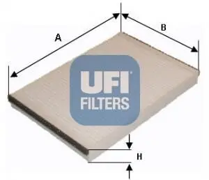 Фильтр салона UFI 53.159.00
