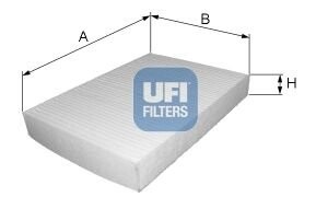 Фiльтр салону UFI 53.331.00