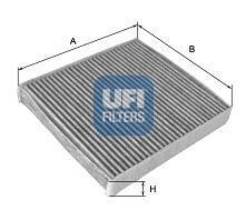 Фильтр салона UFI 54.101.00