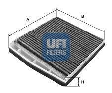 Фильтр салона UFI 54.126.00