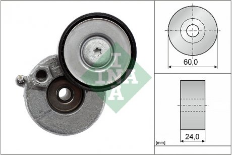 Натяжитель ремня генератора VW T6 2.0D (16-21) VAG 04L145299L