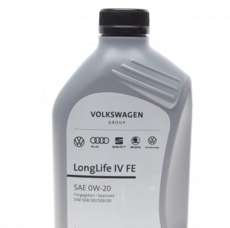 Масло LongLife IV SAE 0W20 (1 Liter) VAG GS60577M2