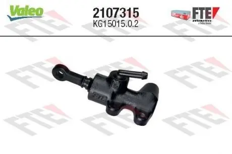 Цилиндр сцепления главный Valeo 2107315