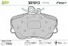 Гальмівні колодки дискові MERCEDES C-Class &quot;1,8-2,8 &quot;F &quot;93-01 Valeo 301013 (фото 1)